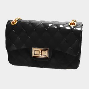 Quilted Jelly Crossbody Bag
